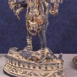 Pure Brass Vintage Kali Dashbhuja Idol | 10.5" Sacred Art | 2kg Ten-Armed Masterpiece | Divine Mother Energy | Jaipurio